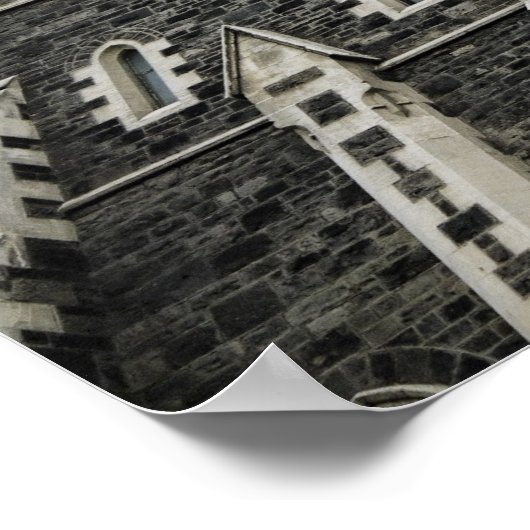 Kijken naar de hemel op het Poster van Christchurc (Hoek)