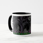 Kijken naar de maan vanuit mijn Window Mok (Voorkant links)