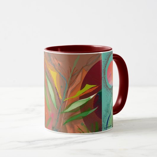 Kijken naar de Mok van de maan (Voorkant rechts)