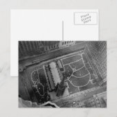 Kijken naar de Trinity Church en de begraafplaats  Briefkaart (Voorkant / Achterkant)