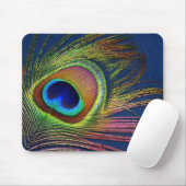 kijken naar de veren muismat (Met muis)