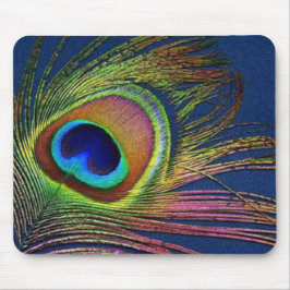 kijken naar de veren muismat