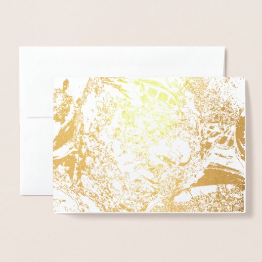 Kijken naar Golden Love Folie Kaarten (Voorkant met envelop)