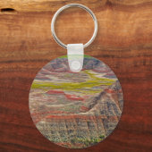 "Kijken naar het collectie van de badlands" Sleutelhanger (Voorkant)