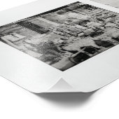 Kijken naar het leven van anderen foto afdruk (Hoek)