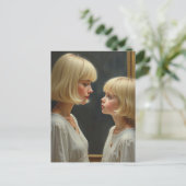 Kijken naar jou briefkaart (Staand voorkant)