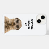 Kijken naar 'Kijken'? – Grumpy Meerkat Case-Mate iPhone Case (Achterkant (horizontaal))