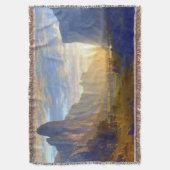 Kijken naar Yosemite Valley Albert Bierstadt 1865 Deken (Voorkant Verticaal)