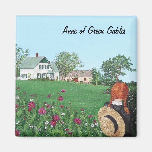 Kijken op met Love-Anne van Green Gables Magnet (Voorkant)