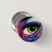 "Kijken" Ronde Button 3,2 Cm (Voorkant /achterkant)