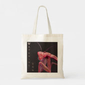 Kijken - Roze versie Tote Bag (Achterkant)