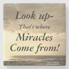 KIJKEN STENEN ONDERZETTER