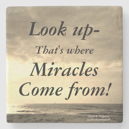 KIJKEN STENEN ONDERZETTER (Voorkant)