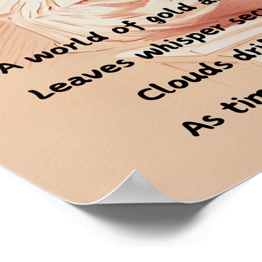 Kijken uit het raam poster (Hoek)