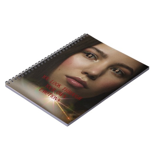 kijken via je eigen ogen notitieboek (Linkerzijde)