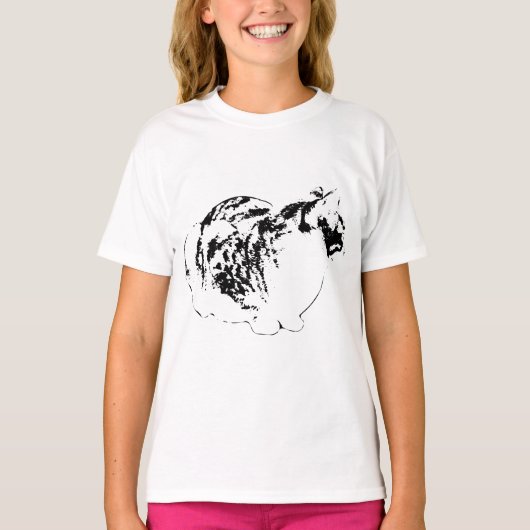 Kijken voorbij de kamer t-shirt (Voorkant)