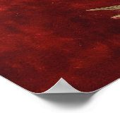 Kijkend door het Sleutelgat van Hans Zatzka Poster (Hoek)