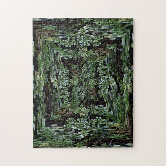 Kijkend naar binnen.. legpuzzel (Verticaal)