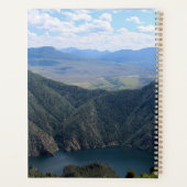 Kijkend naar de rivier Gunnison Planner (Achterkant)