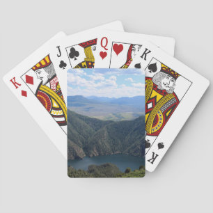 Kijkend naar de rivier Gunnison Pokerkaarten