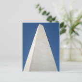 Kijkend naar het Washington Monument Briefkaart (Staand voorkant)