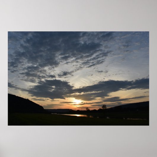 Kijkend naar het westen poster (Voorkant)