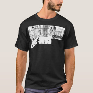 Kijkend naar het westen t-shirt