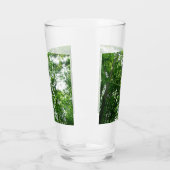 Kijkend omhoog naar de Bomen van de Zomer Glas (Links)