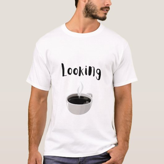 Kijkend warm t-shirt (Voorkant)