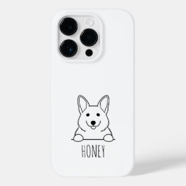 Kijkende Beagle Mooie Aangepaste Naam Hoesje