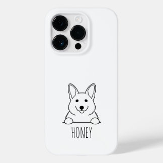 Kijkende Beagle Mooie Aangepaste Naam Hoesje