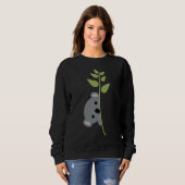 Kijkende Koala Beer Sweater (Voorkant volledig)