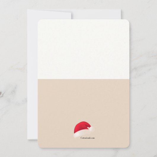 Kijkende rendieren kaart (Achterkant)