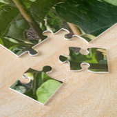 Kijkende tuinhagedis legpuzzel (Zijkant)