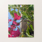 Kijkende tuinhagedis legpuzzel (Verticaal)