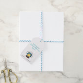 Kijkerbol cadeautag voor Halloween Cadeaulabel (Met Touw)