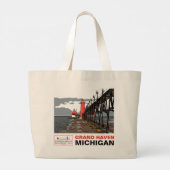 KIJKGLAS GROTE TOTE BAG (Achterkant)