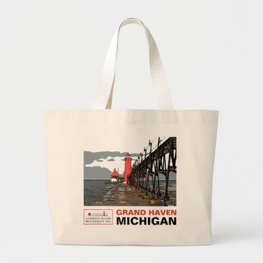 KIJKGLAS GROTE TOTE BAG (Voorkant)
