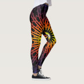 Kijkglas Mandala 2 ( Regenboog ) Leggings (Rechts)