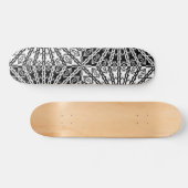 Kijkglas Mandala Raster Persoonlijk Skateboard (Horizontaal)