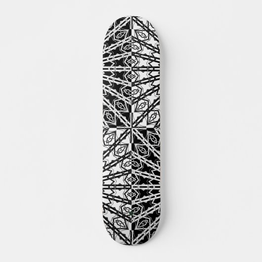 Kijkglas Mandala Raster Persoonlijk Skateboard (Voorkant)