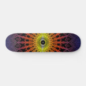Kijkglas Mandala ( Regenboog ) Persoonlijk Skateboard (Horizontaal)