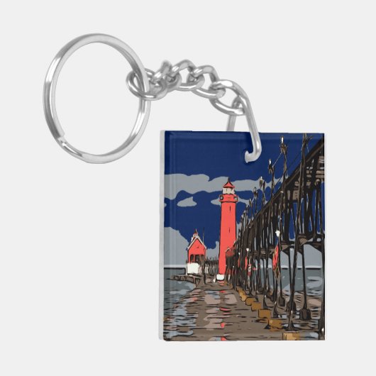 KIJKGLAS SLEUTELHANGER (Voorkant Links)