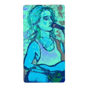 kijkje op schermafdrukscherm etiket