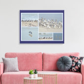 Kijkjes naar de kust canvas afdruk (Insitu (Woonkamer))