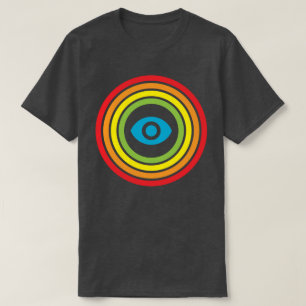 kijkoog voor regenboog t-shirt