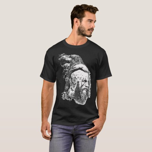 KIJKRAGNAR LOTHBROK - VIKINGS Premium T-Shirt (Voorkant volledig)