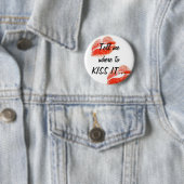 KIJKT HET... RONDE BUTTON 5,7 CM (In situ)