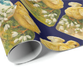 KIKENS, SNOWDROPS EN EENVOUDIGERE EGG MET BLAUW CADEAUPAPIER (Rol Hoek)