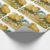 KIKENS, SNOWDROPS EN EENVOUDIGERE EGG MET BLAUW CADEAUPAPIER (Hoek)